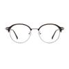 Oart Amos BROWN Round Gold-rimmed Glasses