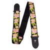 P Leathers Guitar Strap Nylon Pink Metallic Rose Adjustable For and Electric Guitars Made In Canada Perri's Ltd. - - - - - Acoustic, Bass, -