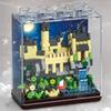 DIY DISPLAY BOX Ice Palace Wedding Church Harry Castle Fairy Tale Dream House Building Blocks Model Bricks Kids Sets Kits Toys