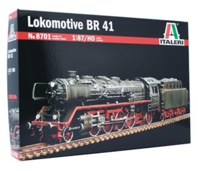 PLATZ Italeri German Steam Locomotive BR41 Plastic Model IT8701 1/87(HO)