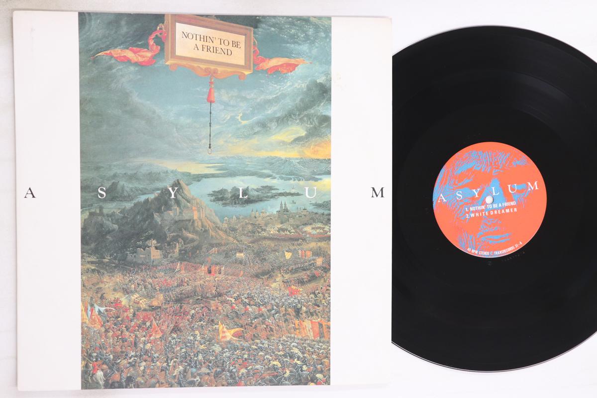 

12inch Record ASYLUM, CHORI3 - Nothin To Be A Friend / Tybe Vatam TRANS31 TRANS 1988 Japan Japanese Pop/Rock Used
