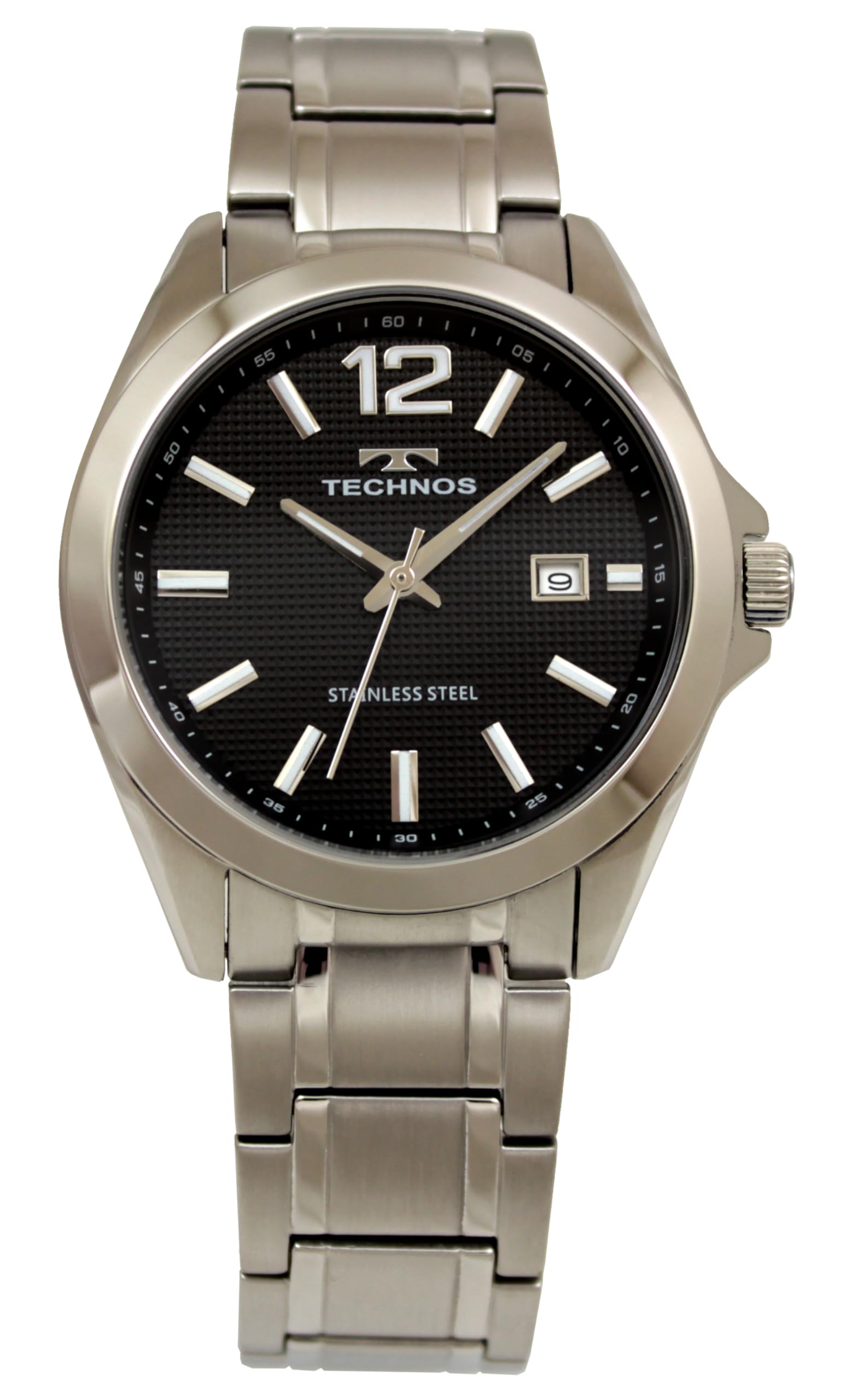 

Date Watch T9C16SB Silver [Technos] Men s чорний