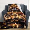 Messi Personalized Name Blanket Gift Personalized Blanket Durable Comfort for Sofa Office Chair Bed Chair Ideal for All Seasons