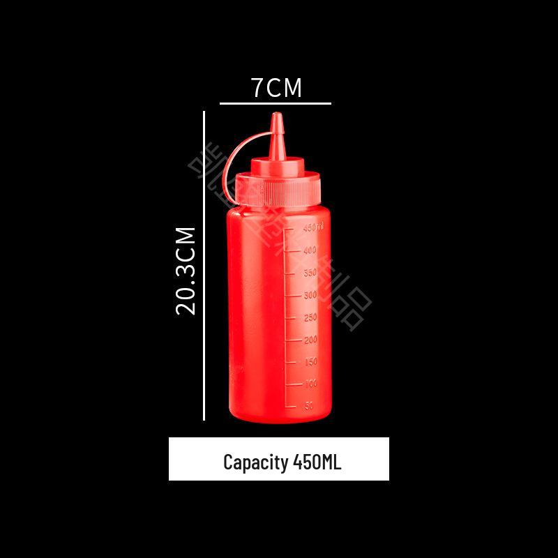 Garrafa Squeeze Grande Capacidade Grau Alimentício Japonês para Cozinha