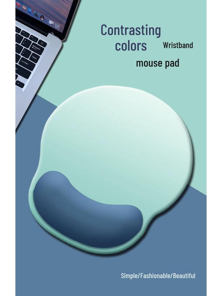3D Memory Foam Non-Slip Wrist Support Mouse Pad for Office & Gaming