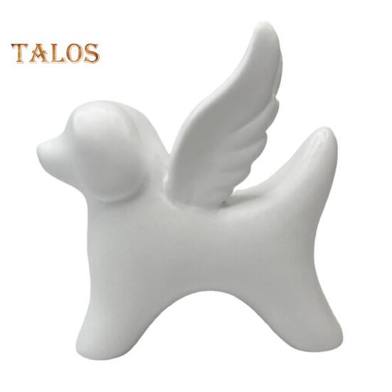 

Статуэтка ангела-собаки, мемориальная статуэтка щенка с крыльями, скульптура ангела-собаки из смолы для выражения сочувствия в связи с утратой собаки, подарок для сада и домашнего декора белый