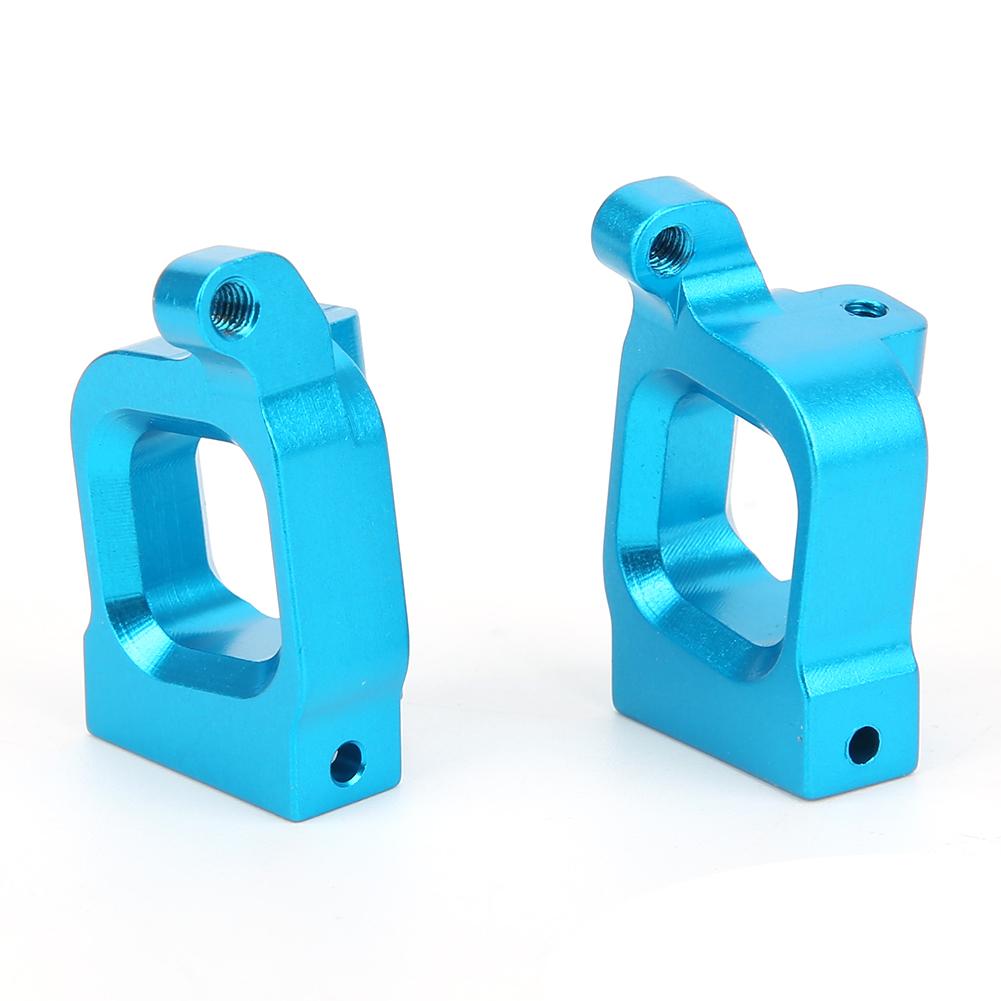 Aluminum Alloy Front Hub Carrier(L R) Fit for WLtoys 1 14 144001 RC CarBlue 1253B