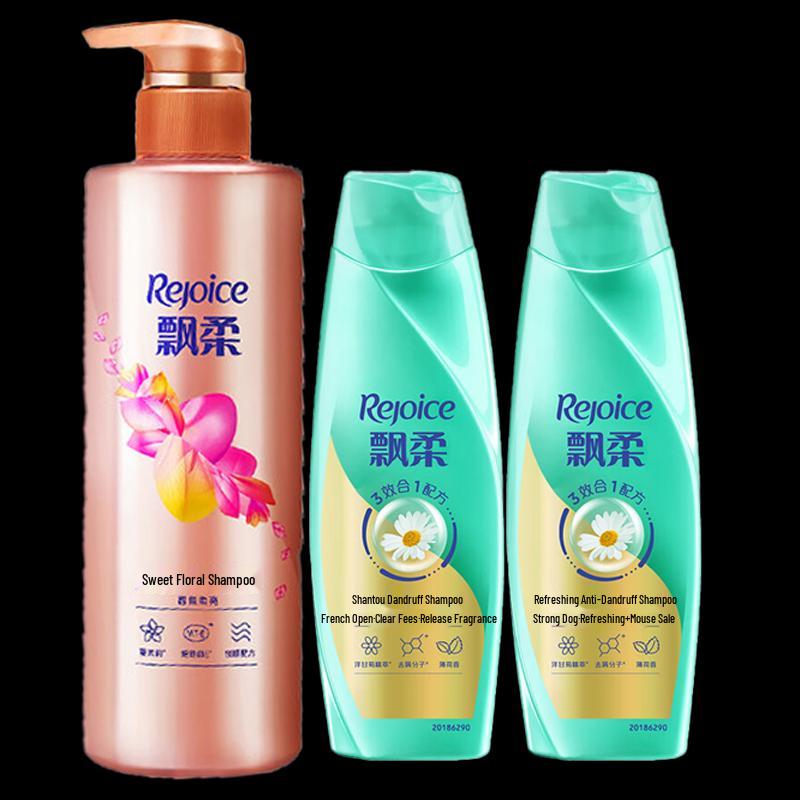 Rejoice Sweet Floral & Refreshing Anti-Dandruff Shampoo Combo
