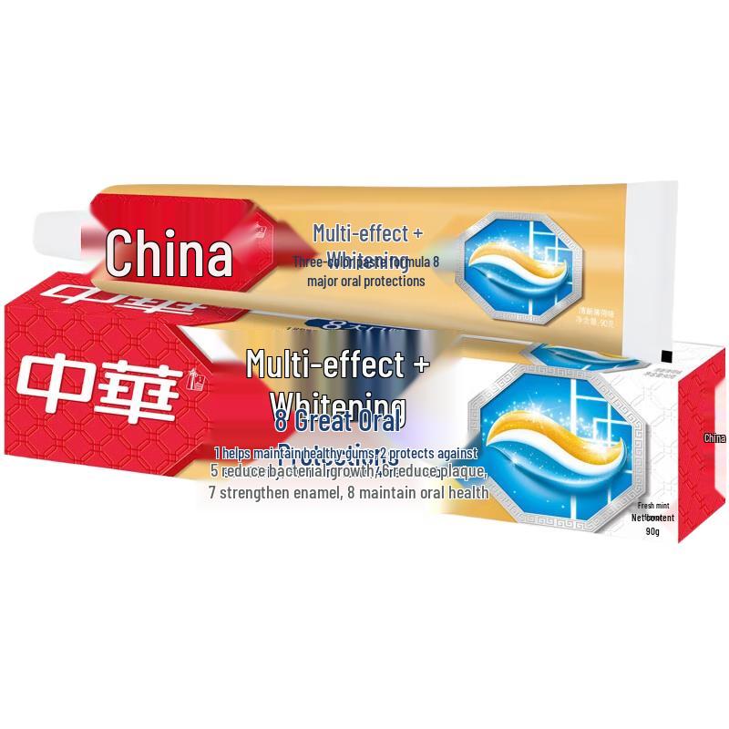 

Zhonghua Multi-Effect Whitening Fresh Mint Toothpaste