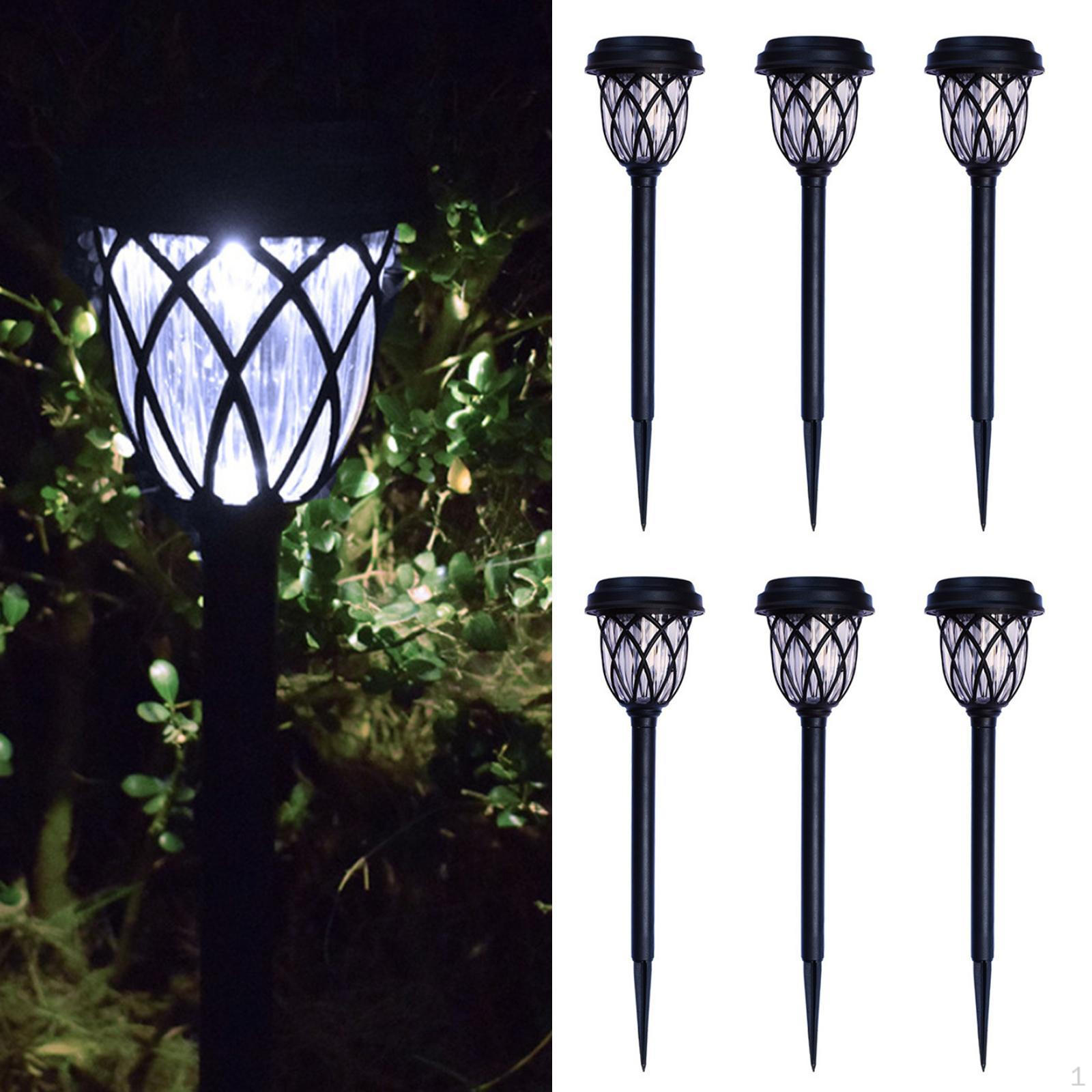 

Solar Lights Outdoor Landscape Lighting Powered for Pathway Walkway Patio Yard White Light