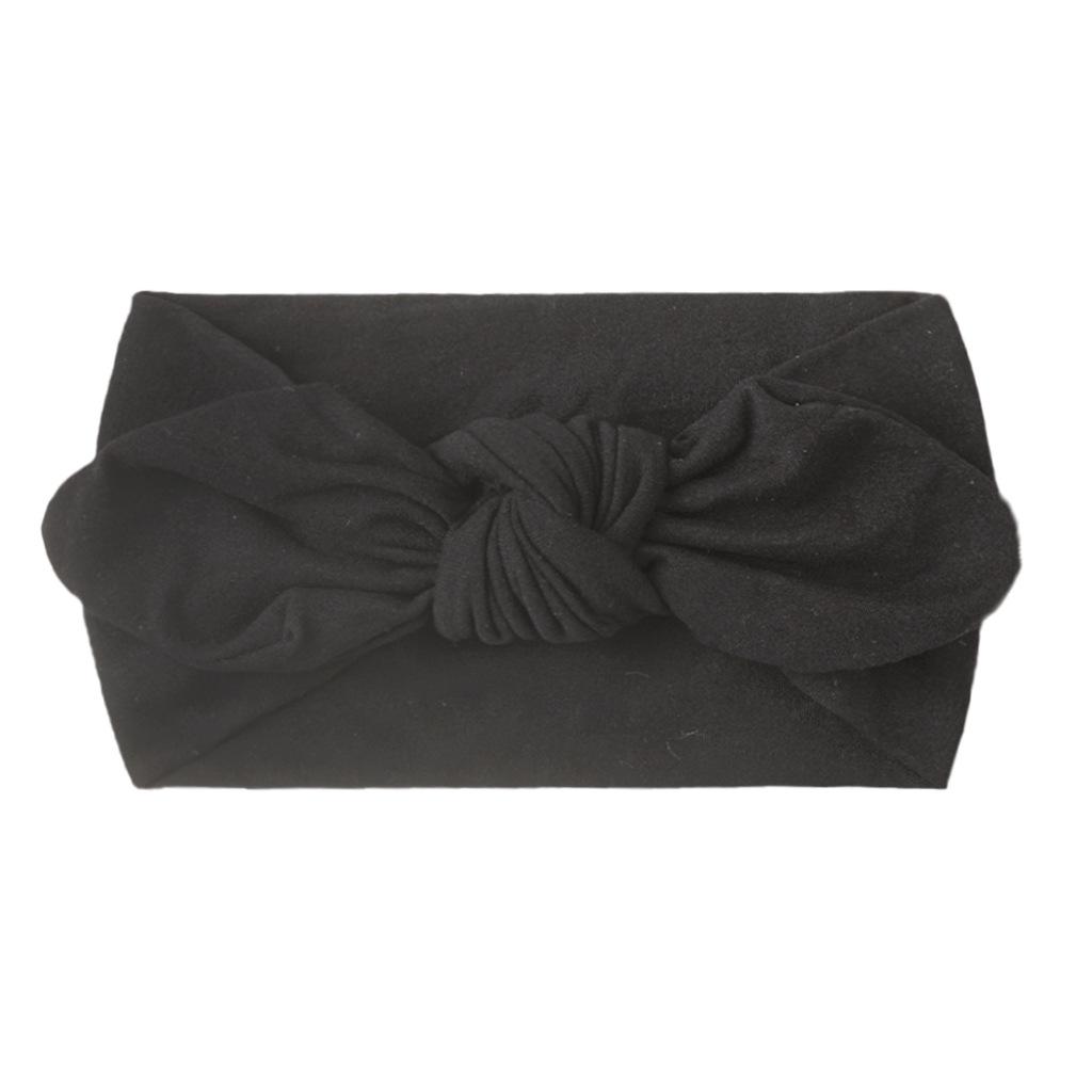 23-Color Newborn Baby Soft Nylon Headband with Rabbit Ears – Four Seasons Accessory