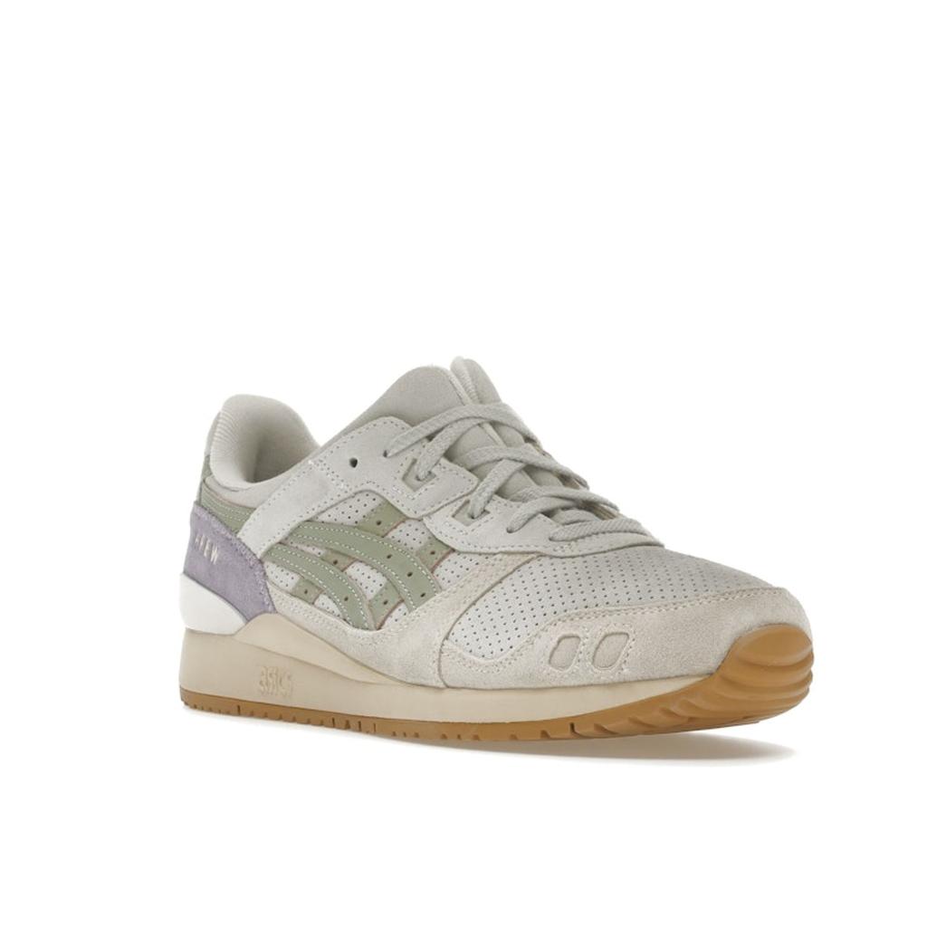 AFEW X ASICS Gel Lyte 3 Beauty Of Imperfection Unisex Sneakers Cream Polar-Shade Sea-Glass 1201A479-023