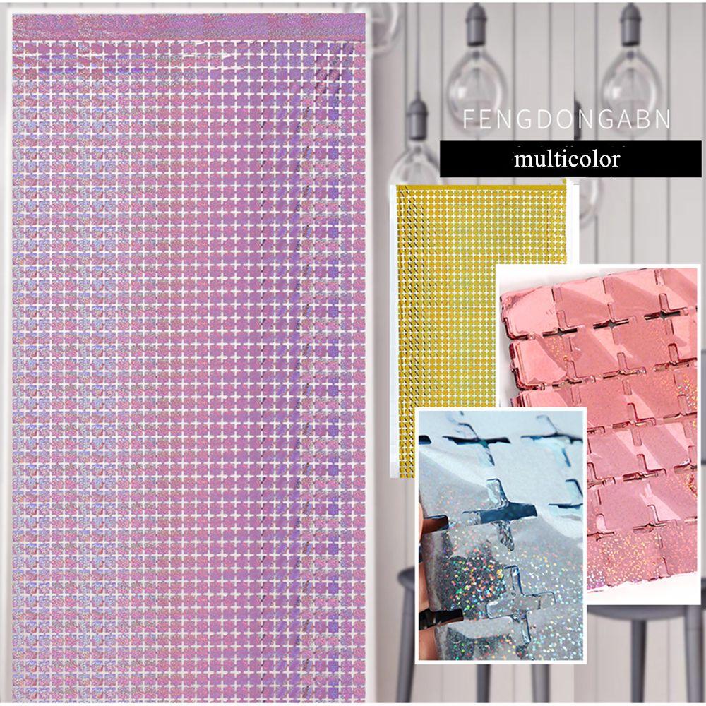 Bachelorette Party Backdrops Birthday Party Decorations Square Shimmer Sequin Wedding Backdrop