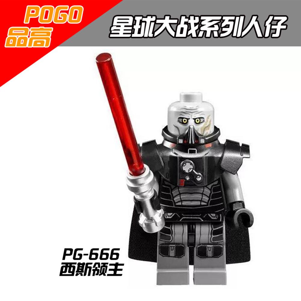 Building Block Toys Star Wars Rogue One Minifigure Han Solo Obi-wan Plastic Assembled Building Blocks Minifigures Toy