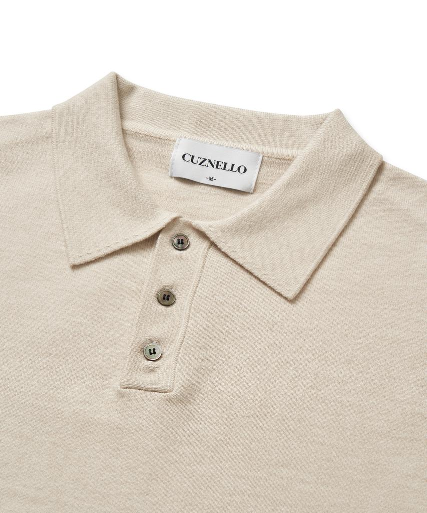 CUZNELLO Soft Collar Knit_Oatmeal