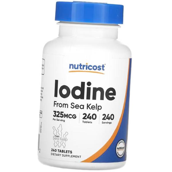 

Йод таблетки, Iodine 325 Tabs, Nutricost 240таб (36647037) 240tab