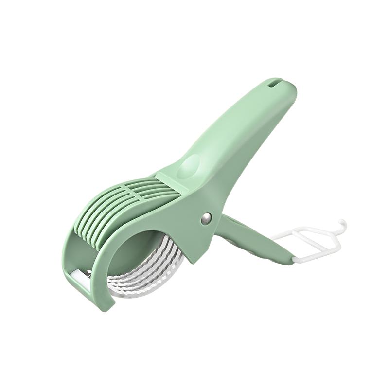 Portable Kitchen Tool Stainless Steel Vegetable And Fruit Slicer Creative Multi Functional Salad Slicer Kitchen Tool Accessories