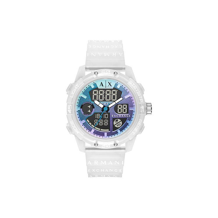Armani Exchange Watch Electronic Movement Silicone