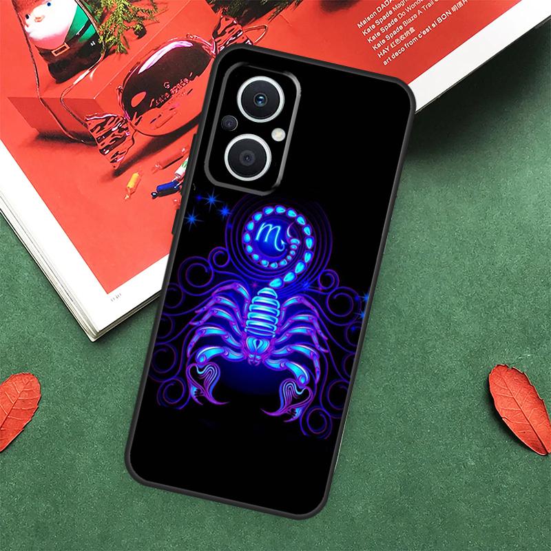 Twelve Constellations Case For OPPO Reno 10 11 12 13 14 Pro 11F 12F 13F 14F 7 8 Lite OPPO Find X9 X8 X5 Pro Cover