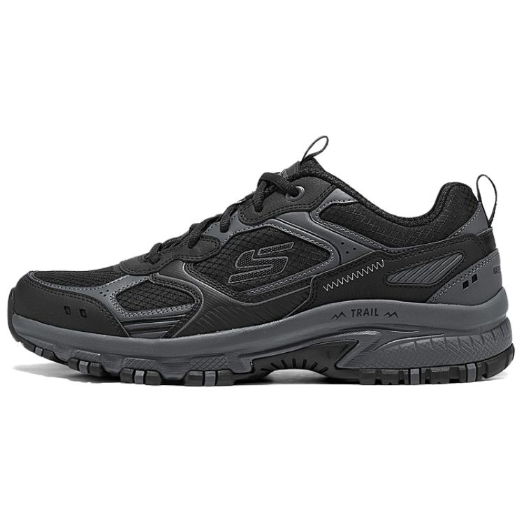 Skechers Outdoor Mens Fashion Comfortable Versatile Durable Low-Top Hiking Shoes Men sneaker Black 237754C-BKCC 39