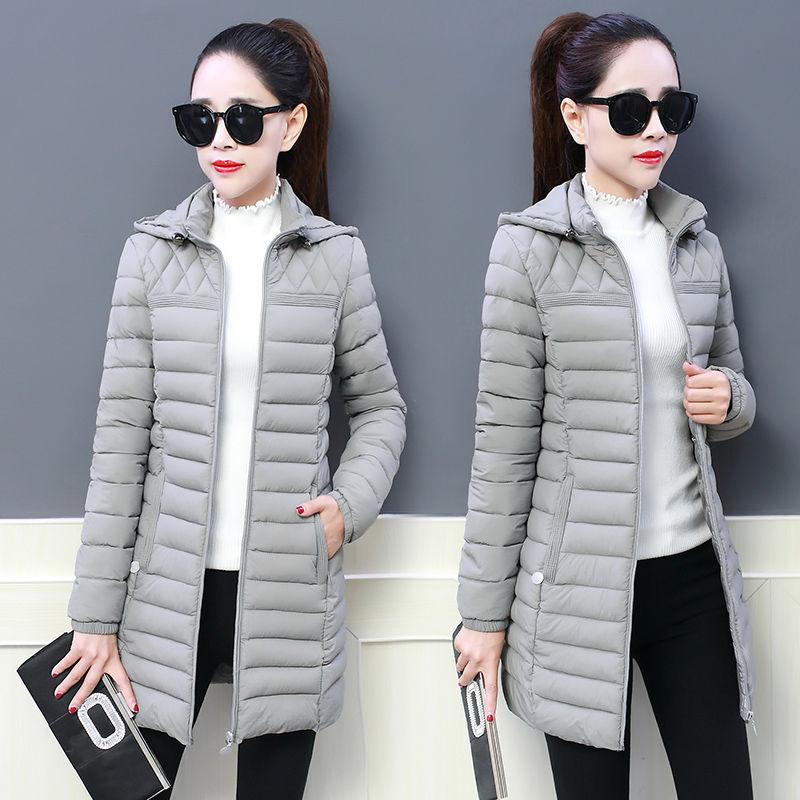 Hooded Coat Women Outerwear Female Parkas Long Jackets Warm Base Coats Winter Cotton Casual