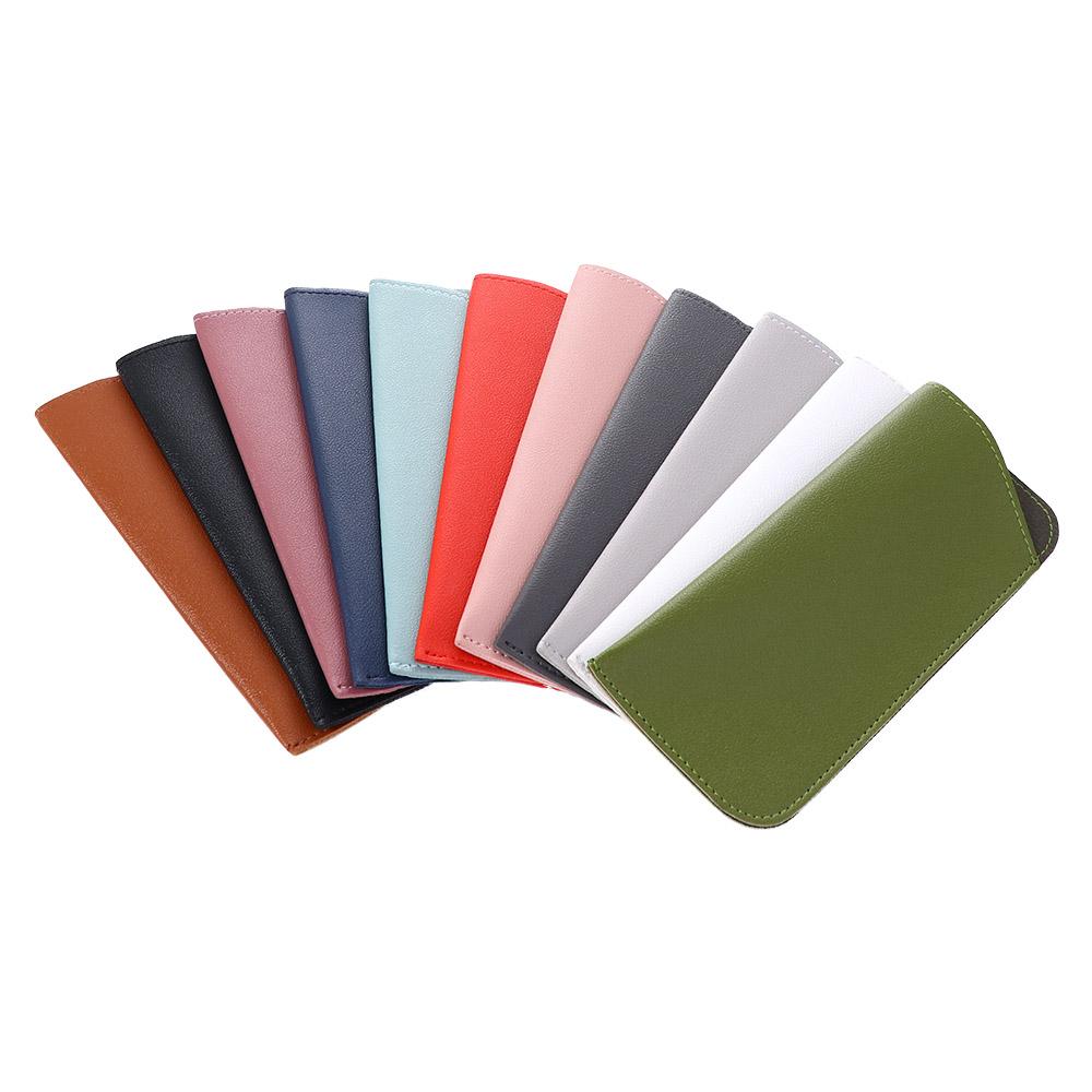 Eyeglass Box Eyewear Protector Containers Spectacle Case Sunglasses Case PU Leather Glasses Bags