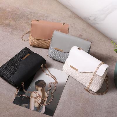 New Stylish Braided Chain Shoulder Bag