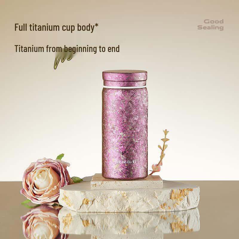 RELEA Suji Portable Insulated Titanium Tea Infuser Bottle