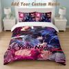 Bedding Set 1 Duvet Cover 2 Pillowcases Jujutsu Kaisen Print Soft Bed Linen Bedroom Decor