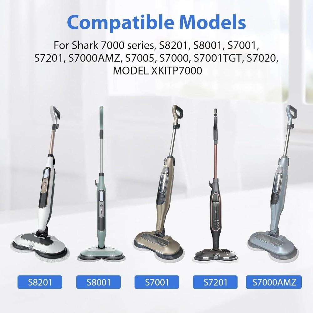 Panos de Limpeza de Reposição para Séries Shark S7001 S8201 S7000 S8001 Uso Úmido ou Seco