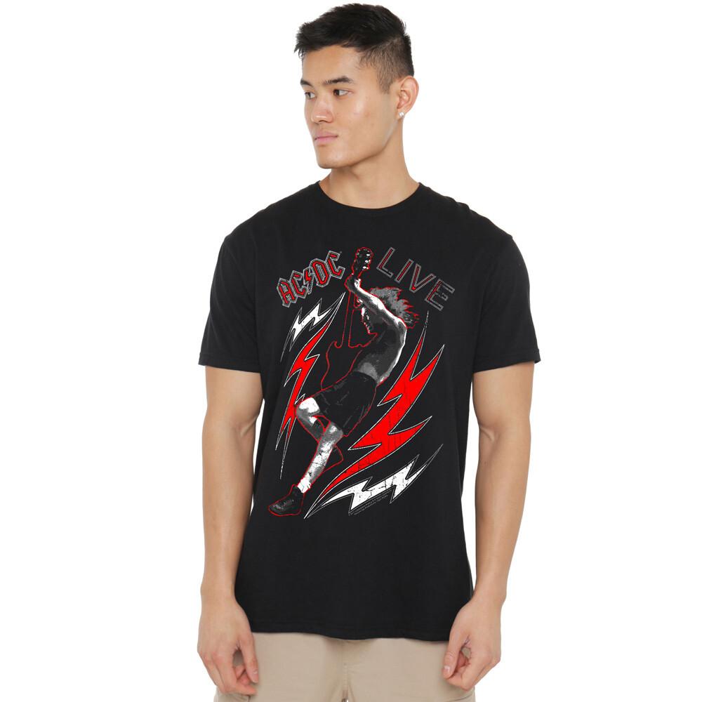 AC/DC Live T-Shirt S-2XL, Black Unisex T-Shirt XXL