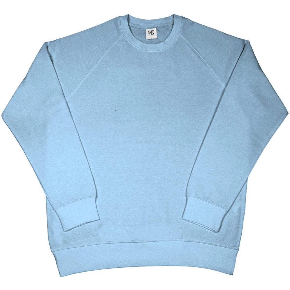 SG Mens Raglan Sleeve Crew Neck Sweatshirt