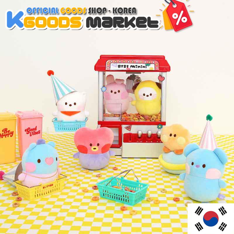 

BT21 Minini Rolypoly Cushion Стоячая кукла Официальные товары