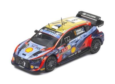IxoModels B Hyundai i20 N RALLY1 22 Ypres Rally Sieger RAM872 #8 O.Tanak/M.Järveoja 1/43