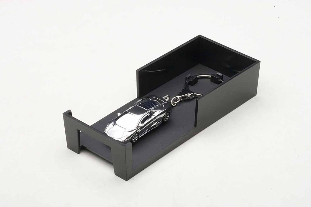 AUTOart Scale Lamborghini Reventon Keychain Finished Product 1/87 (Aluminum)