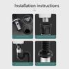 Flip Top Anti-Geruch Abflussrohr Set Küche Waschbecken Abfluss Versenkbare Desodorierung Filter Flexible Fallrohr Badezimmer Anti Verstopfung