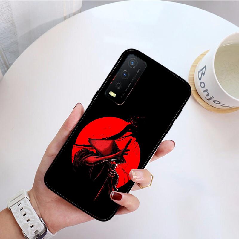 Japanese Samurai Style Phone Case For VIVO Y31 Y21 Y70 Y21S Y20 Y72 1907 Y12 Y11S Y53S Y33S Y55 Y76 Y51 Y15S Y01 Funda