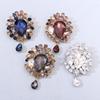 2026 Brooch European and American Luxury Super Flash Crystal Brooch Fashion Fur Coat Corsage Creative Pendant Crystal Pin Jewelry