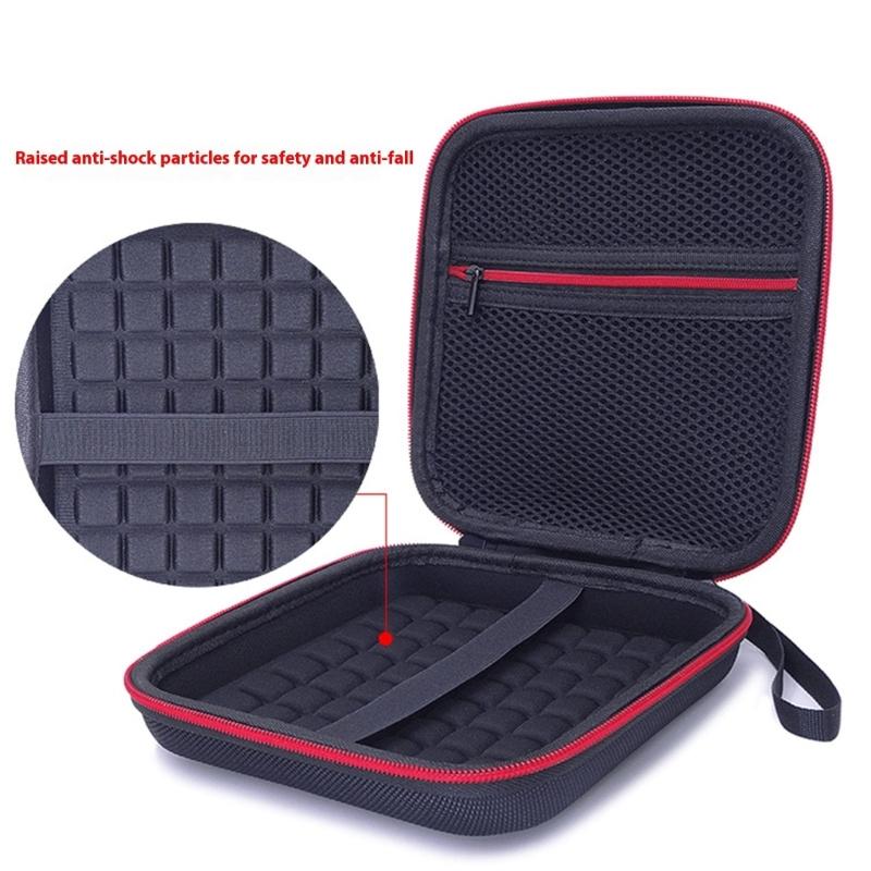 EVA Protective Sleeve For External Disc Drive Compartment Shock Absorption Lightweight Portable Hard Carrying Case