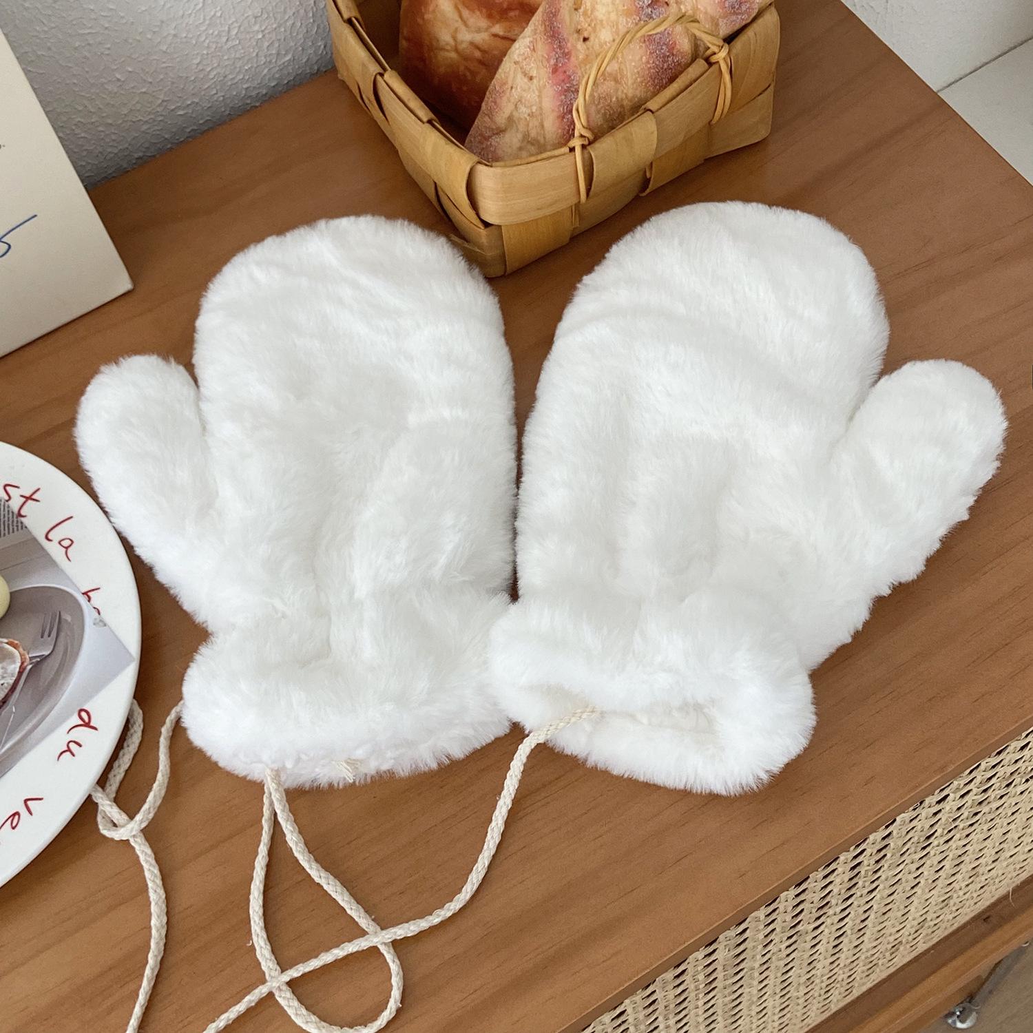 

Универсальные перчатки с чистым белым светом: Взрослый Универсальный Размер, Простой DIY Стиль со Шнурком