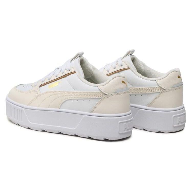 Puma Karmen Re Non-Slip Shock Absorption Wear-Resistant Low-Top Skate Shoes Women Sneakers White 387212-08