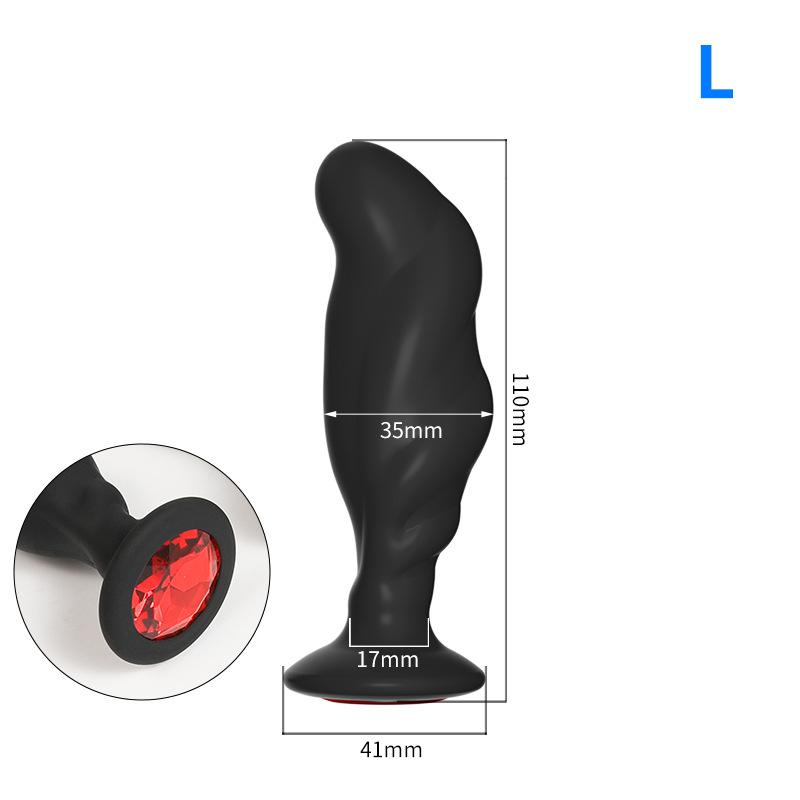 Silikonowy Korek Analny Kształt Kijanki Korek Analny Anus Dupa Zabawki Seksualne Masaż Prostety