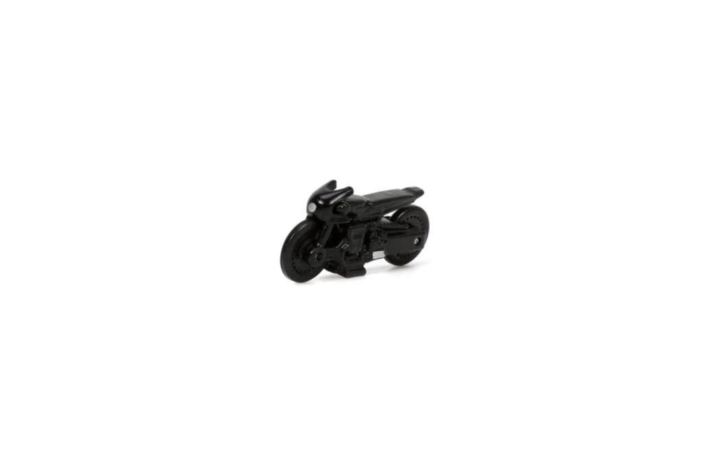 JADA TOYS Nano Batman 2022 and Corvette Set of 3 Diecast Models Batmobile, Batcycle, (Product Code 32043)