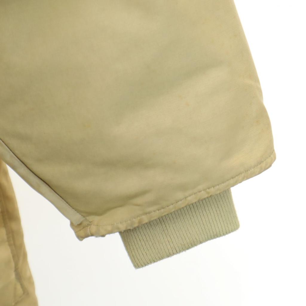 WOOLRICH 80s Made in USA Vintage down coat M beige Men's Used