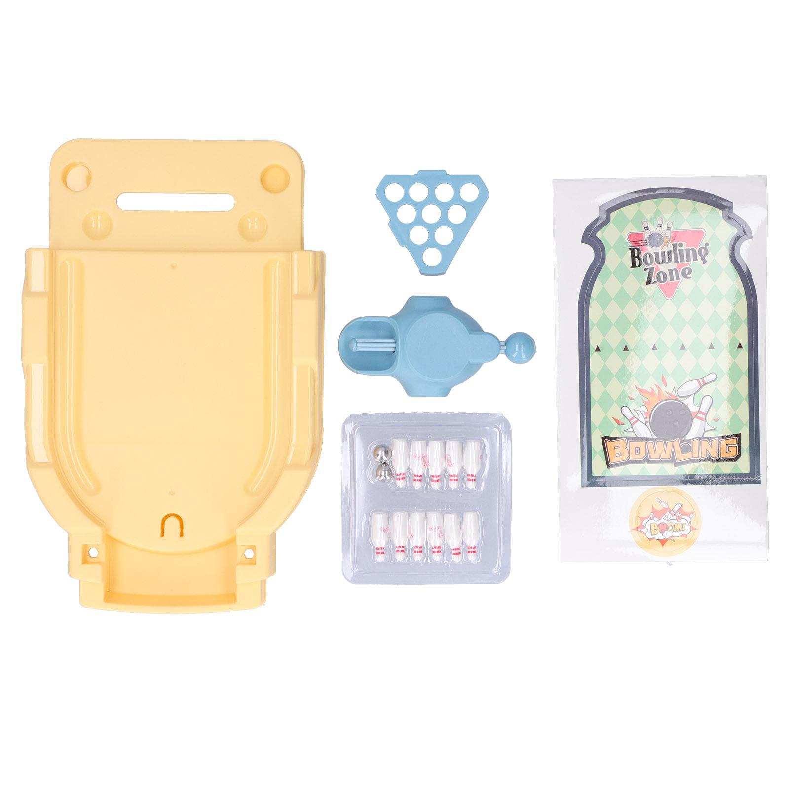 Мини-набор для боулинга, настольная доска для боулинга, интерактивная игрушка для детей старше 3 лет