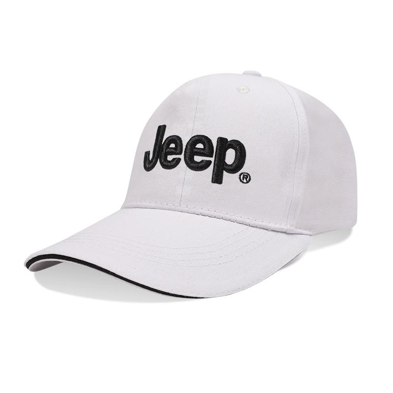 

Cup Holders Baseball Caps Spring Summer Sport Cap Solid Hip Hop Hat For Jeep Wrangler Grand Cherokee Avenger Compass Wagoneer Gl білий
