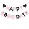 Halloween Party Decorations Ghost Pumpkin Banner Bunting Haunted House Theme Setup