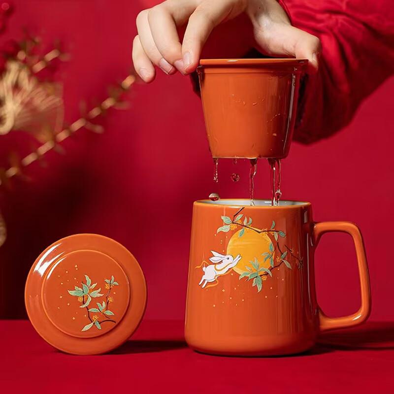 Haofeng Mid-Autumn Ceramic Tea Gift Collection One Size