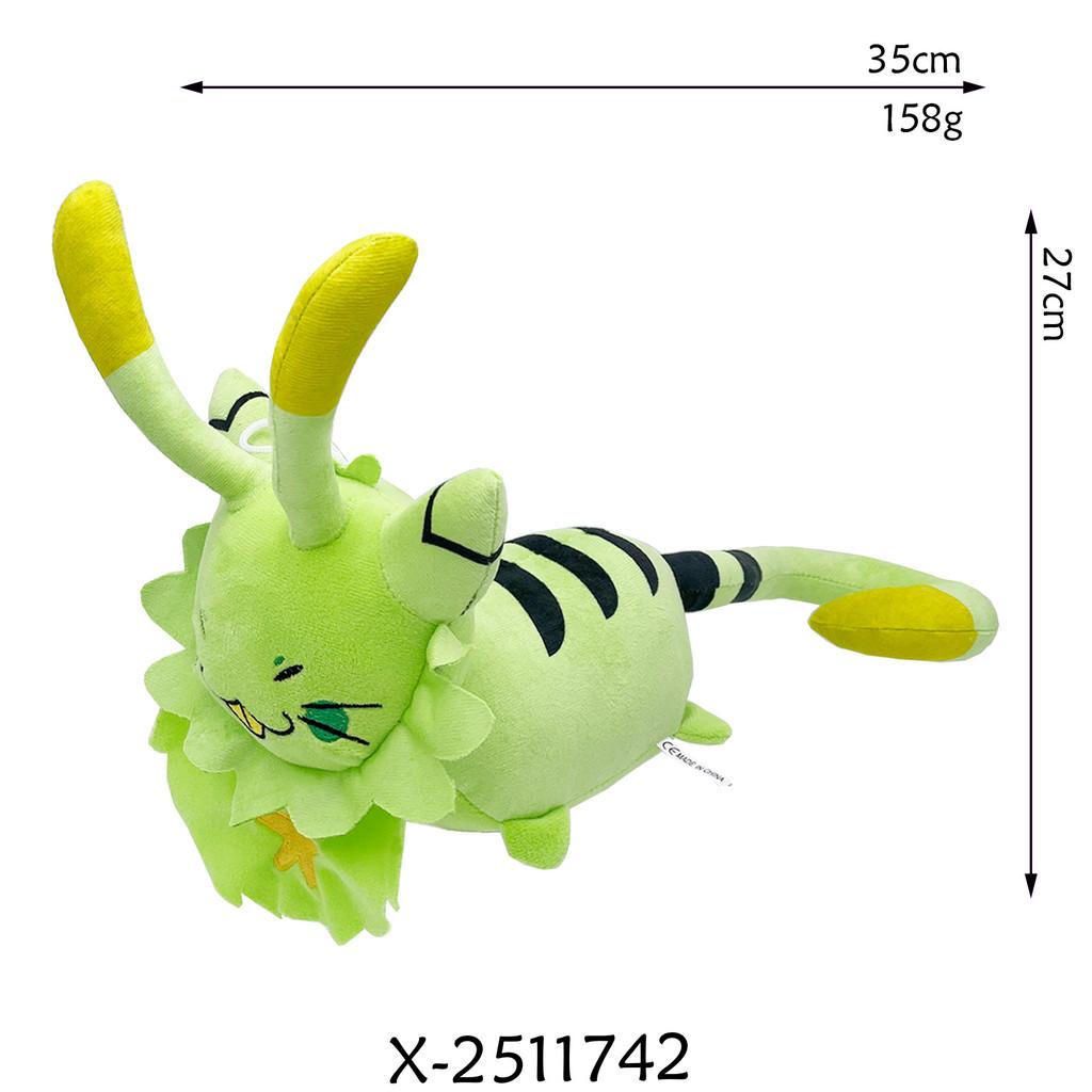 

Мультяшный Аниме Зеленый Спящий Кот Плюшевые Игрушки Мягкие Плюшевые Куклы