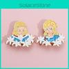 Trendy Anime Inspired Metal Badge Featuring Playful Yellow Haired Characters Ideal For Fashion Lovers